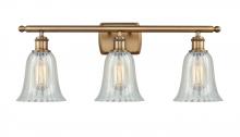 Innovations Lighting 516-3W-BB-G2811 - Hanover - 3 Light - 26 inch - Brushed Brass - Bath Vanity Light