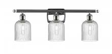 Innovations Lighting 516-3W-PC-G559-5SDY - Bridal Veil - 3 Light - 25 inch - Polished Chrome - Bath Vanity Light