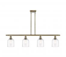 Innovations Lighting 516-4I-AB-G558-6CL - Bella - 4 Light - 48 inch - Antique Brass - Cord hung - Island Light