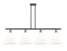 Innovations Lighting 516-4I-BAB-GBC-121 - Berkshire - 4 Light - 50 inch - Black Antique Brass - Cord hung - Island Light