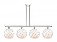 Innovations Lighting 516-4I-PN-G121-10RW - Farmhouse Rope - 4 Light - 48 inch - Polished Nickel - Cord hung - Island Light