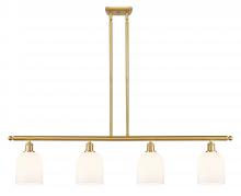 Innovations Lighting 516-4I-SG-G558-6GWH - Bella - 4 Light - 48 inch - Satin Gold - Cord hung - Island Light