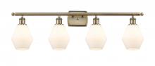 Innovations Lighting 516-4W-AB-G651-6-LED - Cindyrella - 4 Light - 36 inch - Antique Brass - Bath Vanity Light