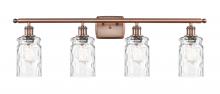 Innovations Lighting 516-4W-AC-G352-LED - Candor - 4 Light - 35 inch - Antique Copper - Bath Vanity Light