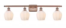 Innovations Lighting 516-4W-AC-G461-6 - Norfolk - 4 Light - 36 inch - Antique Copper - Bath Vanity Light