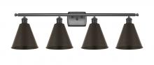 Innovations Lighting 516-4W-OB-MBC-8-OB - Berkshire - 4 Light - 38 inch - Oil Rubbed Bronze - Bath Vanity Light