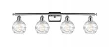 Innovations Lighting 516-4W-PC-G1213-6 - Athens Deco Swirl - 4 Light - 36 inch - Polished Chrome - Bath Vanity Light