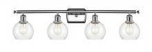 Innovations Lighting 516-4W-PC-G122-6 - Athens - 4 Light - 36 inch - Polished Chrome - Bath Vanity Light