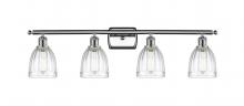 Innovations Lighting 516-4W-PC-G442 - Brookfield - 4 Light - 36 inch - Polished Chrome - Bath Vanity Light