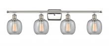 Innovations Lighting 516-4W-PN-G104 - Belfast - 4 Light - 36 inch - Polished Nickel - Bath Vanity Light