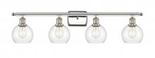 Innovations Lighting 516-4W-PN-G122-6 - Athens - 4 Light - 36 inch - Polished Nickel - Bath Vanity Light