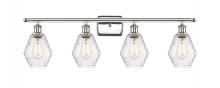 Innovations Lighting 516-4W-PN-G654-6 - Cindyrella - 4 Light - 36 inch - Polished Nickel - Bath Vanity Light