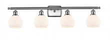 Innovations Lighting 516-4W-SN-G121-6 - Athens - 4 Light - 36 inch - Brushed Satin Nickel - Bath Vanity Light