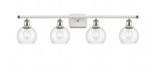 Innovations Lighting 516-4W-WPC-G122-6 - Athens - 4 Light - 36 inch - White Polished Chrome - Bath Vanity Light