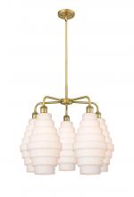 Innovations Lighting 516-5CR-BB-G671-8 - Cascade - 5 Light - 26 inch - Brushed Brass - Chandelier