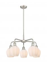 Innovations Lighting 516-5CR-SN-G461-6 - Norfolk - 5 Light - 24 inch - Satin Nickel - Chandelier