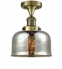 Innovations Lighting 517-1CH-AB-G78 - Bell - 1 Light - 8 inch - Antique Brass - Semi-Flush Mount