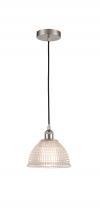 Innovations Lighting 616-1P-SN-G422 - Arietta - 1 Light - 8 inch - Brushed Satin Nickel - Cord hung - Mini Pendant