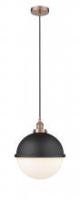 Innovations Lighting 616-1PH-AC-HFS-121-BK - Edison - 1 Light - 13 inch - Antique Copper - Mini Pendant