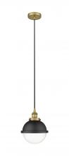 Innovations Lighting 616-1PH-BB-HFS-82-BK - Edison - 1 Light - 9 inch - Brushed Brass - Mini Pendant