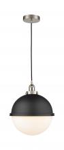 Innovations Lighting 616-1PH-SN-HFS-121-BK - Edison - 1 Light - 13 inch - Satin Nickel - Mini Pendant