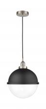 Innovations Lighting 616-1PH-SN-HFS-122-BK - Edison - 1 Light - 13 inch - Satin Nickel - Mini Pendant