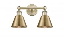 Innovations Lighting 616-2W-AB-M8-AB - Smithfield - 2 Light - 16 inch - Antique Brass - Bath Vanity Light