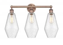 Innovations Lighting 616-3W-AC-G654-7 - Cindyrella - 3 Light - 25 inch - Antique Copper - Bath Vanity Light