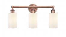 Innovations Lighting 616-3W-AC-G801 - Clymer - 3 Light - 22 inch - Antique Copper - Bath Vanity Light