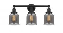 Innovations Lighting 616-3W-BK-G53 - Bell - 3 Light - 23 inch - Matte Black - Bath Vanity Light