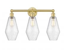 Innovations Lighting 616-3W-SG-G654-7 - Cindyrella - 3 Light - 25 inch - Satin Gold - Bath Vanity Light