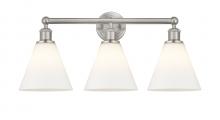  616-3W-SN-GBC-81 - Berkshire - 3 Light - 26 inch - Satin Nickel - Bath Vanity Light