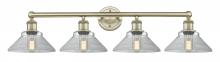 Innovations Lighting 616-4W-AB-G132 - Orwell - 4 Light - 35 inch - Antique Brass - Bath Vanity Light