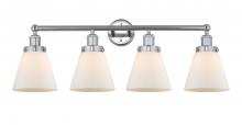 Innovations Lighting 616-4W-PC-G61 - Cone - 4 Light - 33 inch - Polished Chrome - Bath Vanity Light