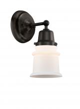 Innovations Lighting 623-1W-BK-G181S - Canton - 1 Light - 5 inch - Matte Black - Sconce