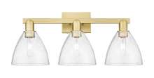 Innovations Lighting 716-3W-SG-GBD-754 - Bristol - 3 Light - 27 inch - Satin Gold - Bath Vanity Light