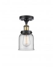 Innovations Lighting 916-1C-BAB-G52 - Bell - 1 Light - 5 inch - Black Antique Brass - Semi-Flush Mount