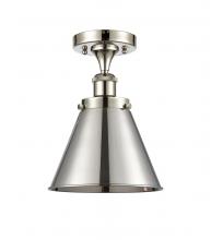 Innovations Lighting 916-1C-PN-M13-PN - Appalachian - 1 Light - 7 inch - Polished Nickel - Semi-Flush Mount