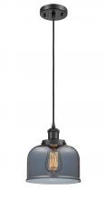 Innovations Lighting 916-1P-BK-G73 - Bell - 1 Light - 8 inch - Matte Black - Cord hung - Mini Pendant