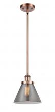 Innovations Lighting 916-1S-AC-G43 - Cone - 1 Light - 8 inch - Antique Copper - Mini Pendant