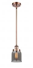 Innovations Lighting 916-1S-AC-G53 - Bell - 1 Light - 5 inch - Antique Copper - Mini Pendant