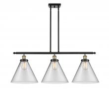 Innovations Lighting 916-3I-BAB-G42-L - Cone - 3 Light - 36 inch - Black Antique Brass - Stem Hung - Island Light