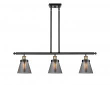 Innovations Lighting 916-3I-BAB-G63 - Cone - 3 Light - 36 inch - Black Antique Brass - Stem Hung - Island Light