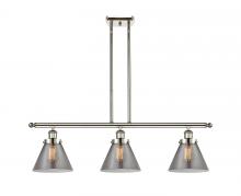 Innovations Lighting 916-3I-PN-G43 - Cone - 3 Light - 36 inch - Polished Nickel - Stem Hung - Island Light