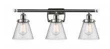 Innovations Lighting 916-3W-PC-G64 - Cone - 3 Light - 26 inch - Polished Chrome - Bath Vanity Light