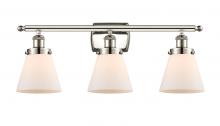 Innovations Lighting 916-3W-PN-G61 - Cone - 3 Light - 26 inch - Polished Nickel - Bath Vanity Light