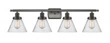 Innovations Lighting 916-4W-OB-G44 - Cone - 4 Light - 38 inch - Oil Rubbed Bronze - Bath Vanity Light