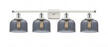 Innovations Lighting 916-4W-WPC-G73 - Bell - 4 Light - 38 inch - White Polished Chrome - Bath Vanity Light