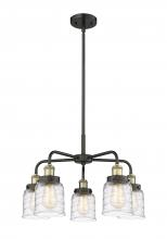 Innovations Lighting 916-5CR-BAB-G513 - Bell - 5 Light - 24 inch - Black Antique Brass - Chandelier