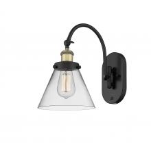 Innovations Lighting 918-1W-BAB-G42 - Cone - 1 Light - 8 inch - Black Antique Brass - Sconce